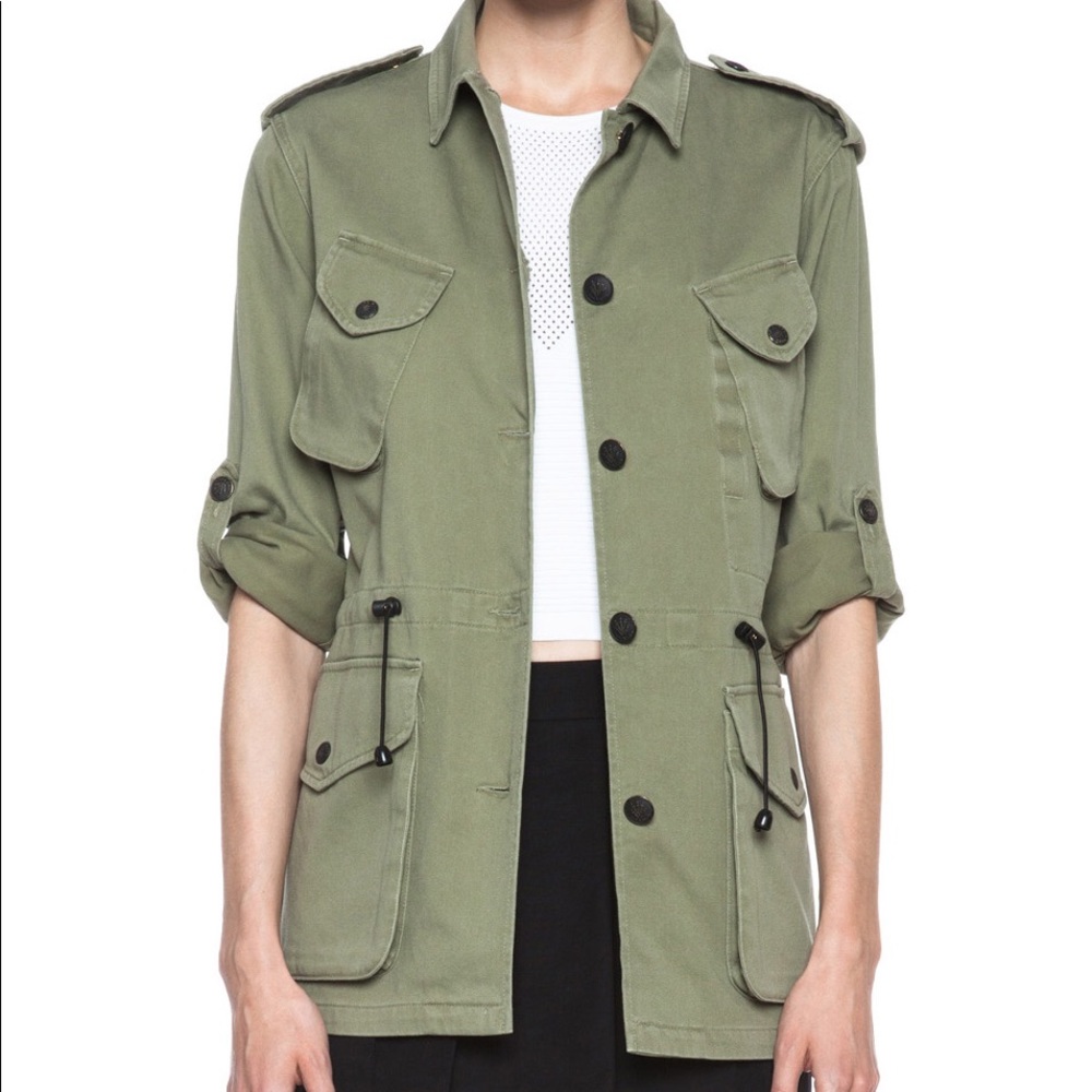 NWT rag and bone olive jacket !